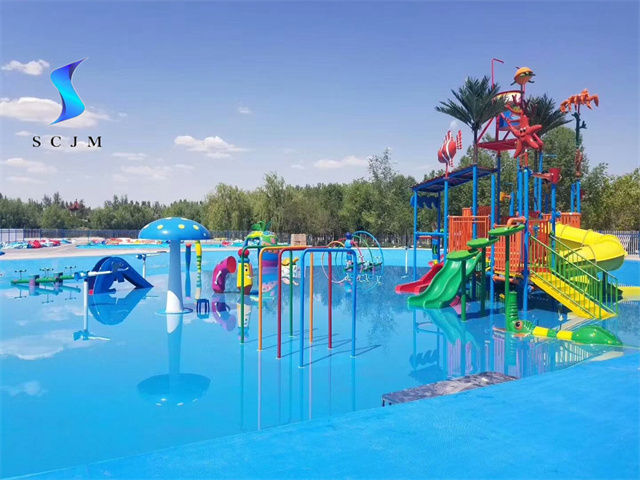 新疆水上樂(lè)園防水膠膜案例